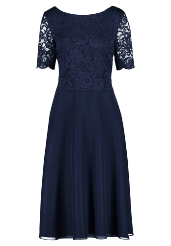 VERA MONT Damenkleid dunkelblau (5)
