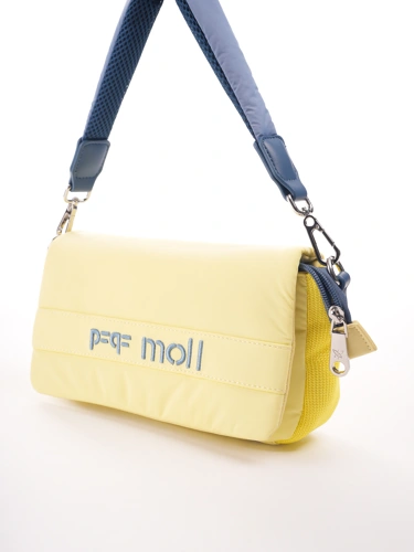 PEPE MOLL Damen Handtasche Nylon gelb (2)