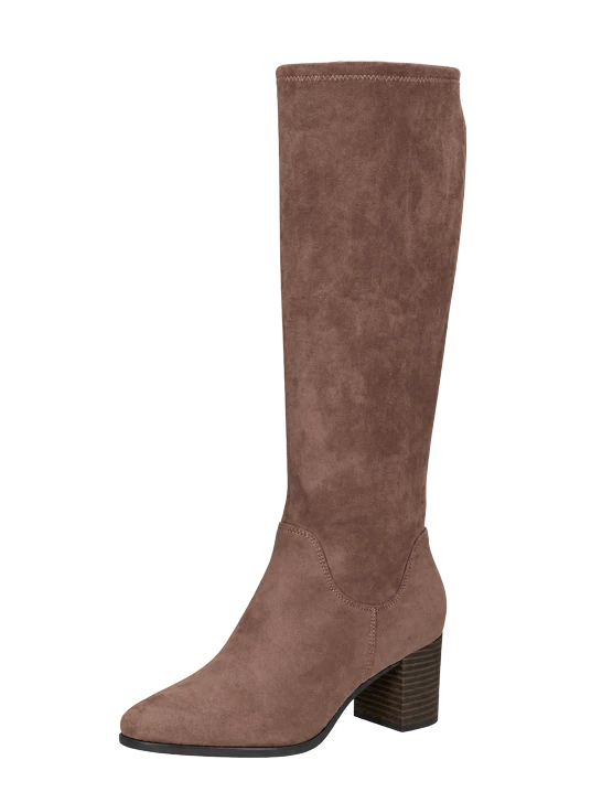 CAPRICE Damenstiefel aus Stretchmaterial, beige
