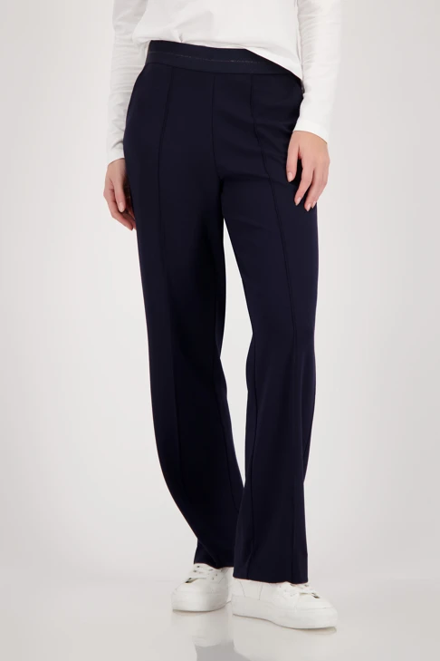 MONARI WELCOMW NEW Damenhose dunkelblau