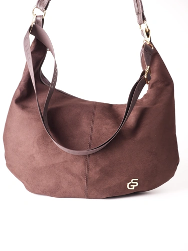 GROSSO BAG Damenhandtasche aus Leder, braun