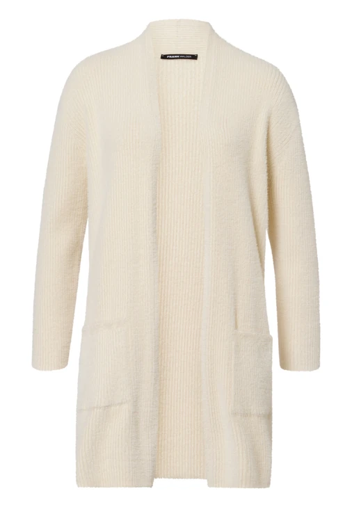FRANK WALDER Damen Strickjacke hellbeige