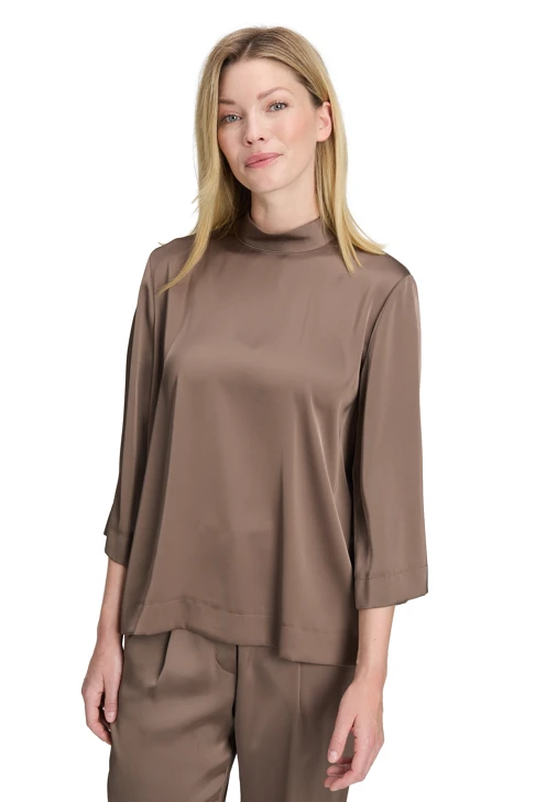 BETTY BARCLAY Damenbluse braun