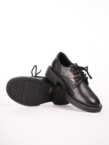 EPICA Damen Mokassins schwarz (3)