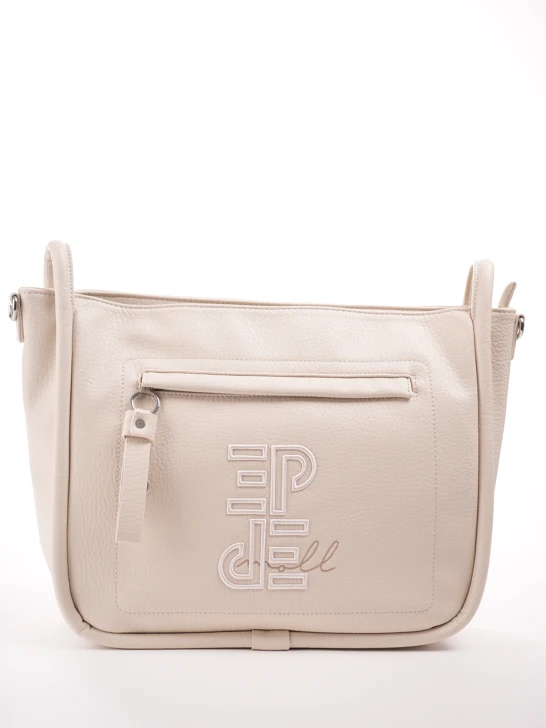 PEPE MOLL Damen Handtasche groß beige