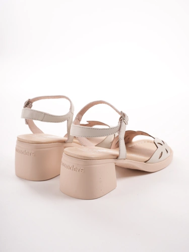 WONDERS Damen Sandalen hellgrau (1)