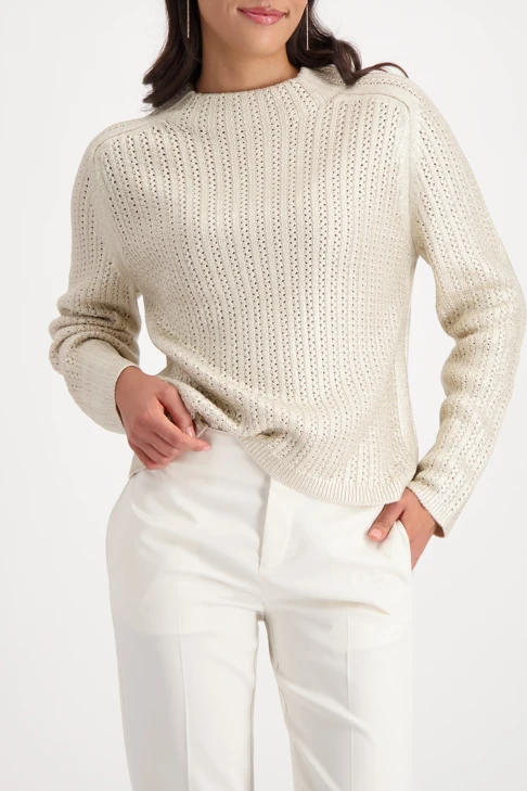 MONARI GLAMOUR NIGHTS Damen Pullover beige