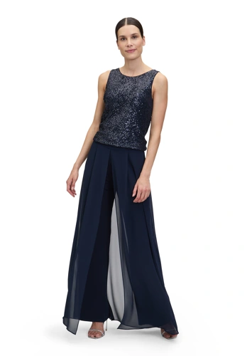 VERA MONT Damenhose blau (2)
