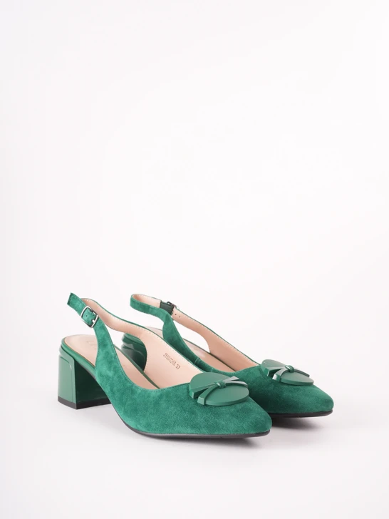 EPICA Damen Sandalen grün EXTRA weit
