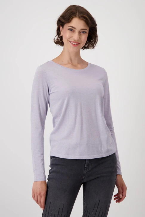 Monari Snowfall Damen Shirt flieder