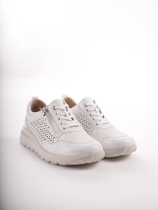 CAPRICE Damen Turnschuhe weiß