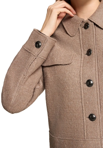 BETTY BARCLAY Damenjacke braun und grau kurz (4)