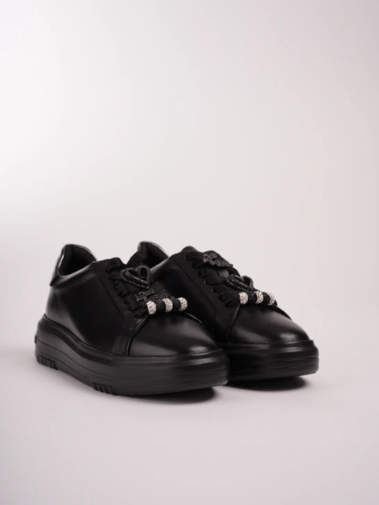 REGARDE LE CIEL Damen Turnschuhe schwarz