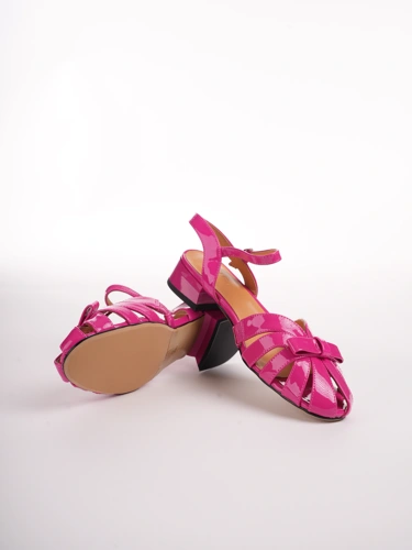 EPICA Damen Sandalen rosa mit Riemchen (4)