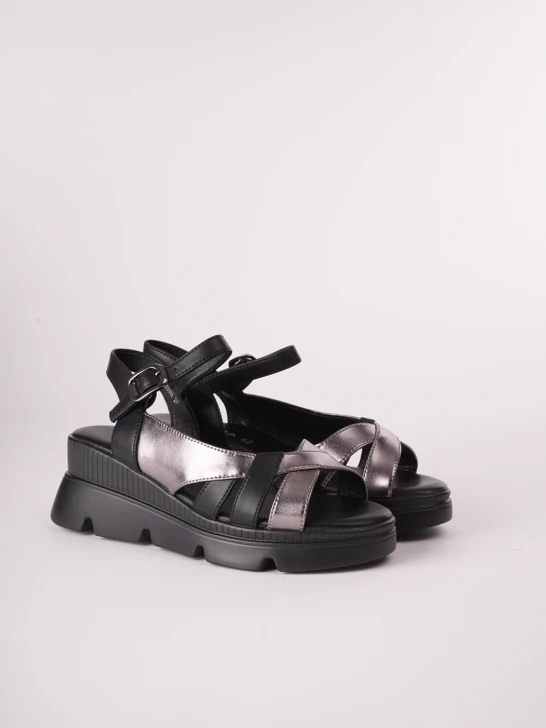 KARISMA Damen Sandalen schwarz