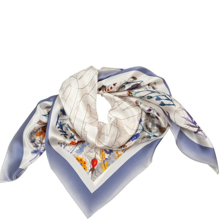 HOGL Damenschal lila und beige