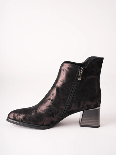 EPICA Damen-Stiefeletten aus bronzefarbenem Wildleder (3)