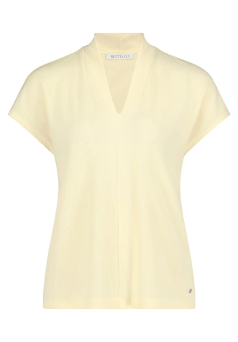 BETTY & CO Damen-T-Shirt 1/2 Ärmel buttergelb (5)