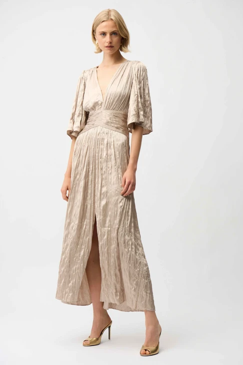 JOSEPH RIBKOFF Damen beige formelles Kleid