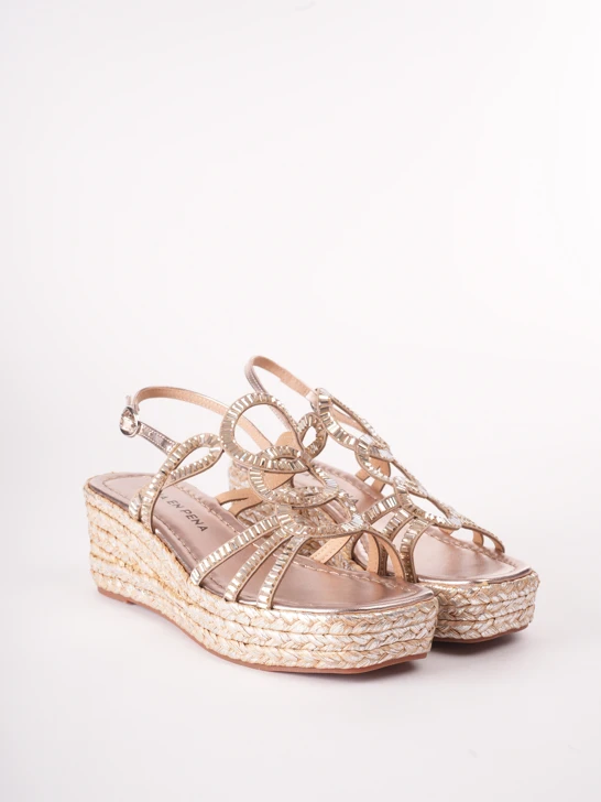ALMA EN PENA Damen Espadrilles bronze