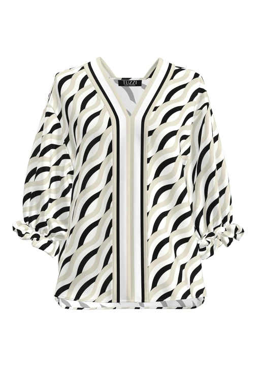 TUZZI LOBSTER BAY Damenbluse farbig