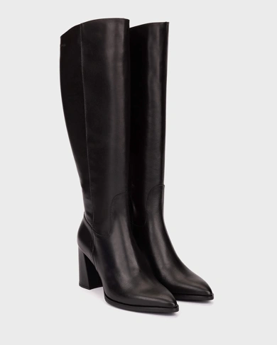 WONDERS Damenstiefel schwarz (1)