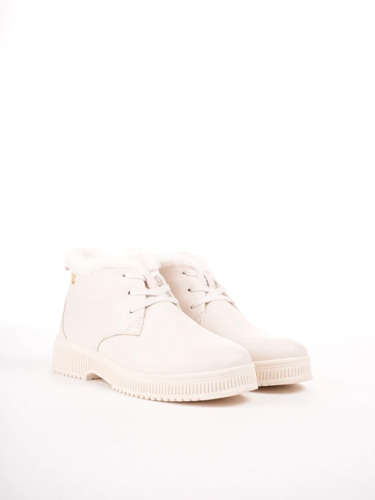 CAPRICE Damen Knöchel Leder beige