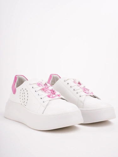 PASS Turnschuhe weiß und rosa