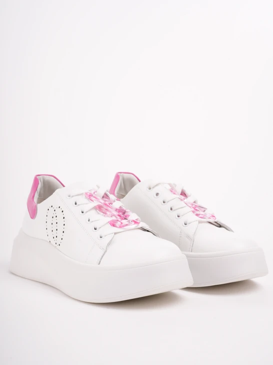 PASS Turnschuhe weiß und rosa