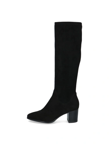 CAPRICE Damenstiefel aus Stretchmaterial, schwarz (1)