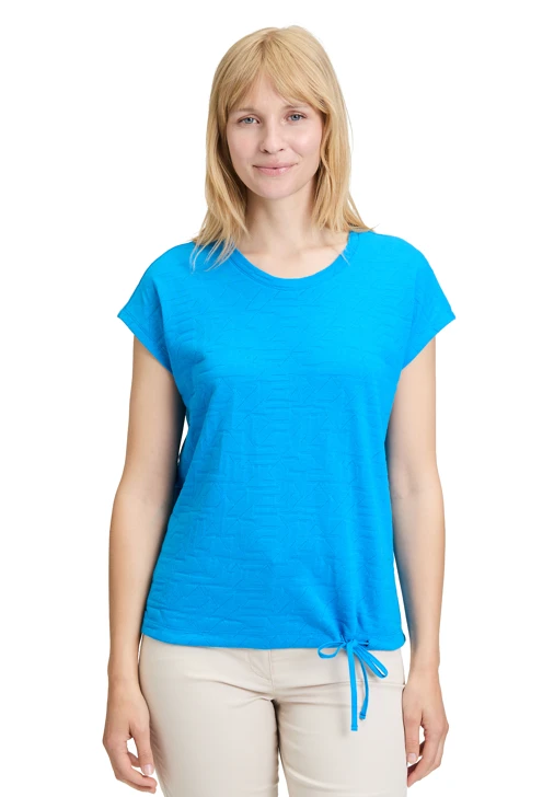 BETTY BARCLAY SO COSY Damenhemd blau