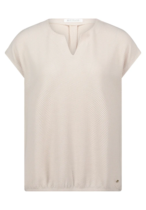BETTY & CO Damenhemd beige