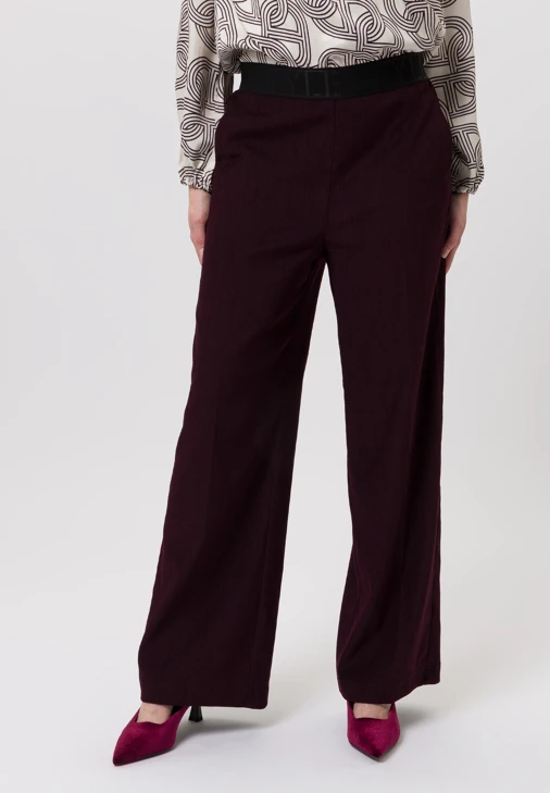 TUZZI GLAM Damenhose dunkel burgunderrot