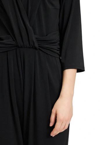 BETTY BARCLAY Damen Jumpsuit schwarz 3/4 Ärmel (3)
