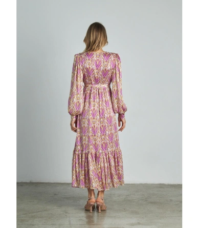 ALMA EN PENA Damen Kleid multi rosa (7)