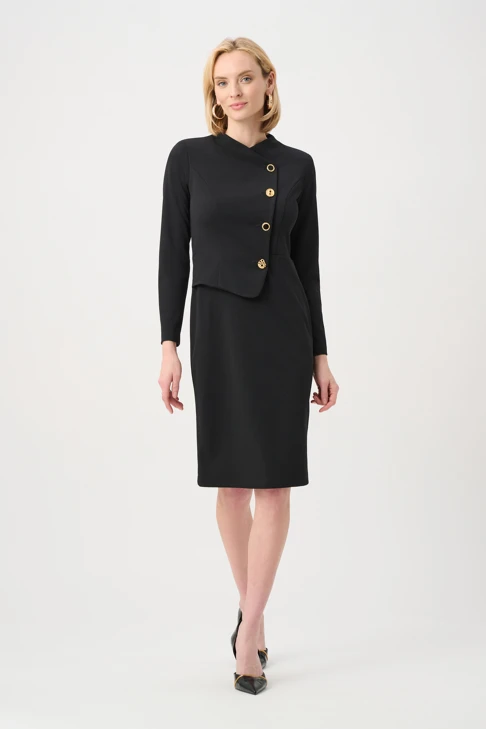 JOSEPH RIBKOFF Damen Kleid schwarz
