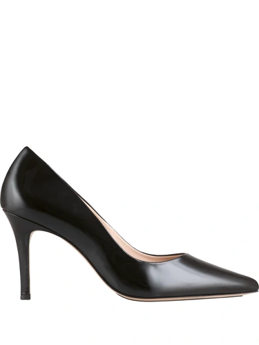 HOGL Damen Pumps schwarz lackiert (1)